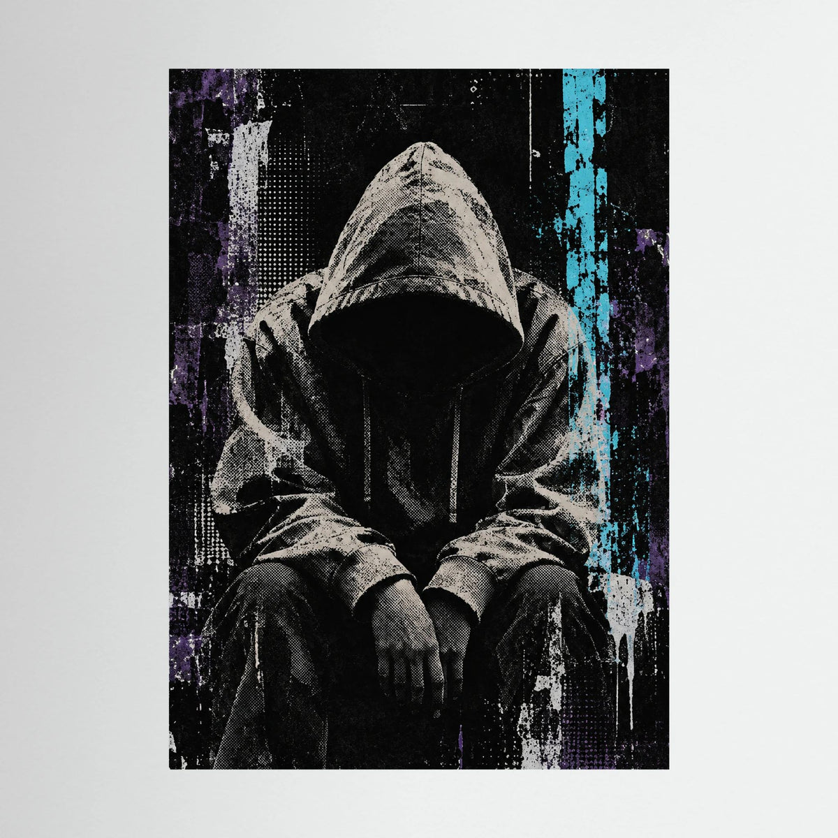 ZERO LIGHT auf Leinwand