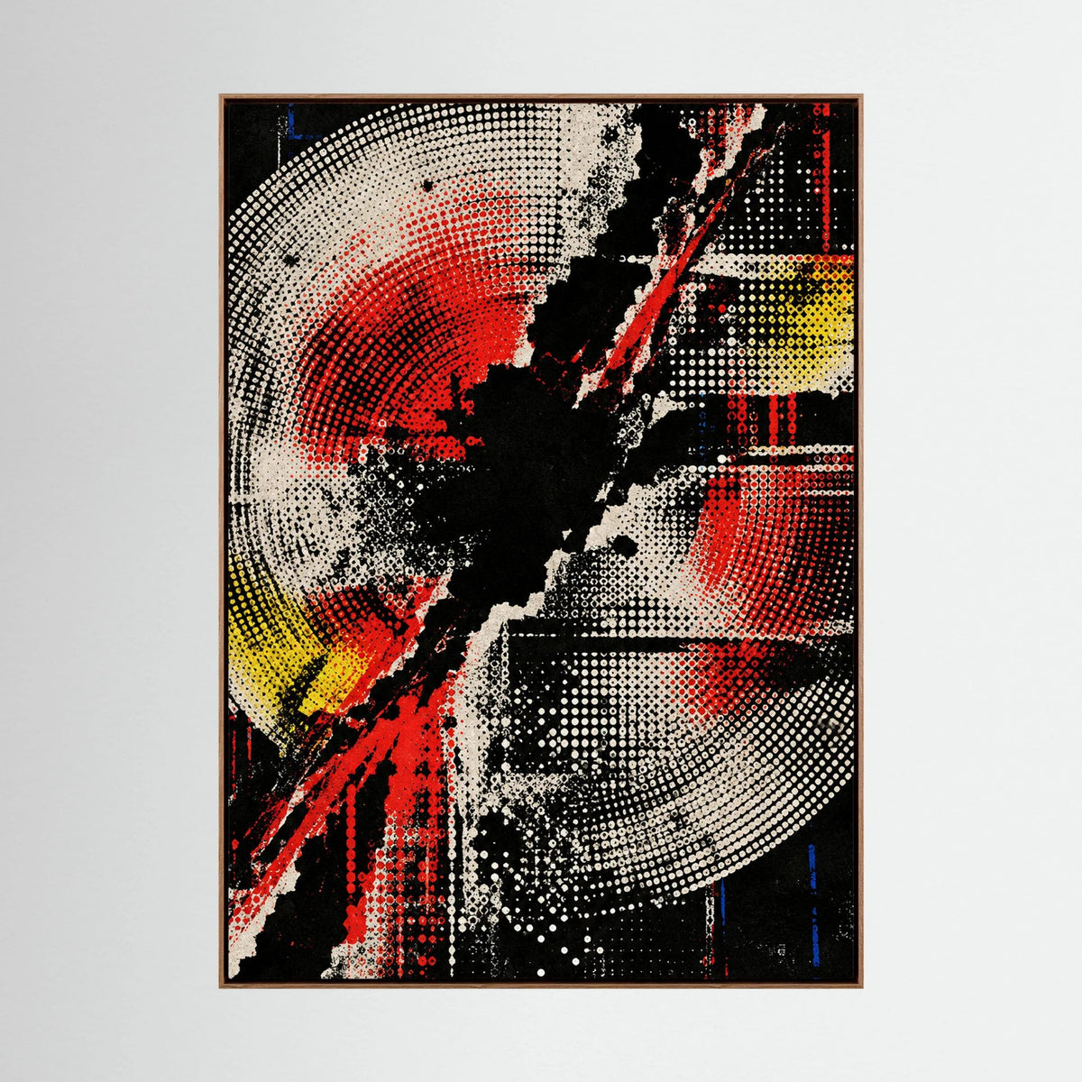 SIGNAL COLLAPSE auf Leinwand