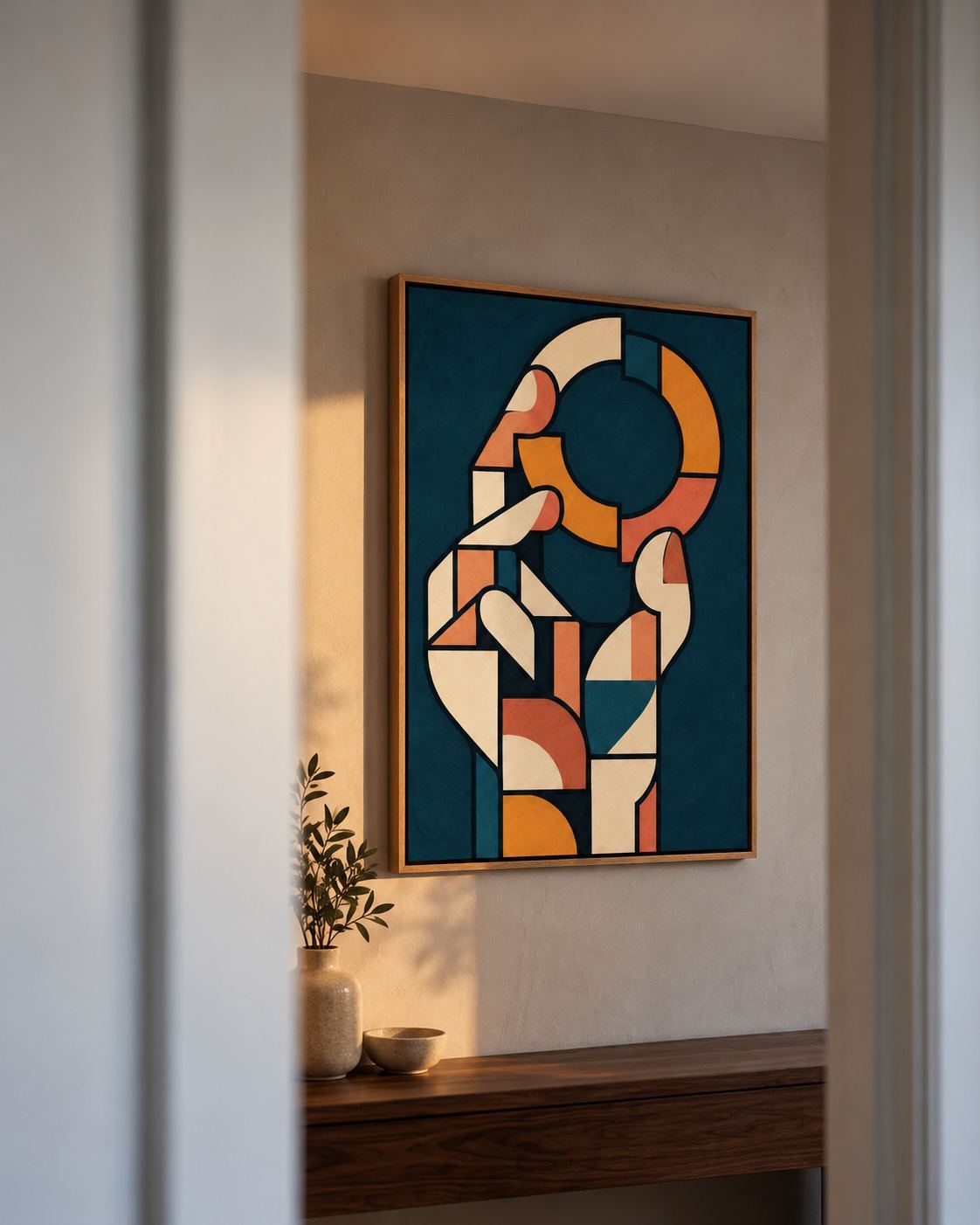 HOLDING THE IMPOSSIBLE auf Leinwand