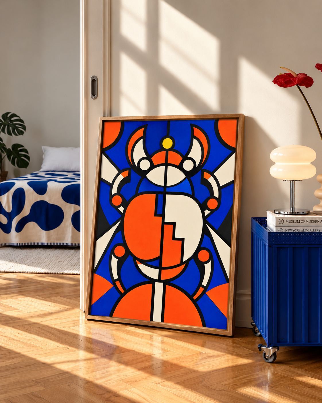 ELECTRIC TOTEM auf Leinwand