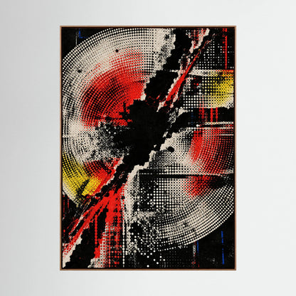 SIGNAL COLLAPSE auf Leinwand