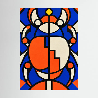 ELECTRIC TOTEM auf Leinwand